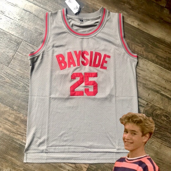 zack morris bayside basketball jersey